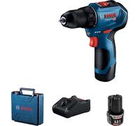 Perceuse Bosch GSR 12V-30; 12 V; 2x2,0 Ah accu.