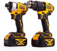 Perceuse combinée + visseuse à percussion DeWALT Twinpack DCK2062M2T