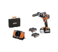 Perceuse compacte brushless AEG 18 V - 3 batteries - chargeur BSB18C2BLLI-X03C