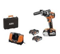 Perceuse compacte brushless AEG 18 V - 3 batteries - chargeur BSB18C2BLLI-X03C G