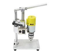 Perceuse de Table, 4000-9000r/min, Course réglable de 40 mm, Mini Banc de perçage à Vitesse Variable pour réparation pour Bricolage pour ménage(Réglementation européenne)