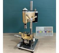 Perceuse d'établi de précision pour horloger, mini perceuse à colonne, perceuse d'établi multifonction à vitesse variable, machine à percer portable