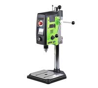 Perceuse d'établi, Perceuse à colonne de table à vitesse variable de 800 W avec lampe de travail(BG-518801)