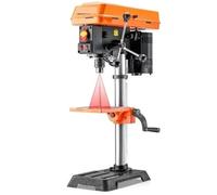 Perceuse d'établi, Perceuse à colonne d'établi de 10 pouces - Perceuse de table réglable de 610 à 2800 tr/min