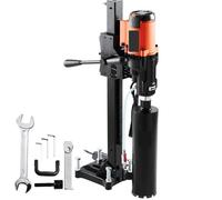 Perceuse d'établi, Perceuse à diamant humide/sec 3200 W 750 tr/min, support de forage for béton, perceuse à carotteuse électrique humide industrielle