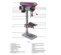 SIDAMO Perceuse d'établi STAR 20 PE - 20501018