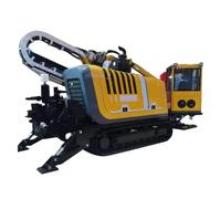Perceuse directionnelle - Plate-forme de forage hydraulique HDD pour installation sans tranchée sur route, rivière et utilitaire