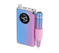 Perceuse électrique 40 000 tr/min avec écran LCD pour couper des outils de polissage en gel acrylique