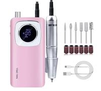 Perceuse électrique 45 000 tr/min avec écran LCD pour ongles et gels acryliques