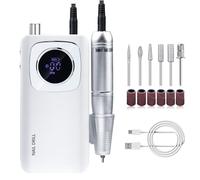 Perceuse électrique 45 000 tr/min avec écran LCD pour ongles et gels acryliques