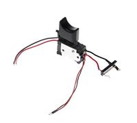 Perceuse électrique, anti-poussière, contrôle de vitesse, interrupteur de déclenchement à bouton poussoir pour 7, 2-24 V, interrupteur à bouton poussoir pour allumer et éteindre, étanche, contrôle LED