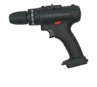 Perceuse électrique au lithium brossé avec fonction, mandrin de 10 mm, double vitesse réglable pour batteries WA3551 WA3553 WA3641, noir