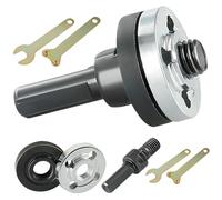 Perceuse électrique meuleuse d'angle jeu de bielles adaptateur de meuleuse d'angle en métal adapté aux modèles perceuse à main 10 à 13mm 10 pièces