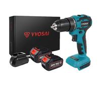 Perceuse électrique, moteur sans balais, 21+1 couple, WS-MD10-A2P