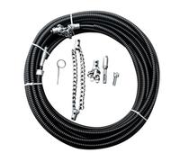 Perceuse électrique nettoyeur de canalisations 1 à 5 mètres avec rallonge tuyau d'égout outils à ressort dragueur outil de plomberie outil de détartrage déboucheur de câble machine multi-usage chaîne