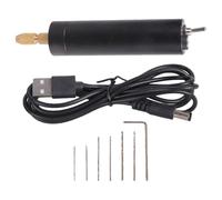 Perceuse électrique portable rotative Kit d'accessoires pour polissage, ponçage, gravure, artisanat, bijoux, équipements, bijoux en résine époxy