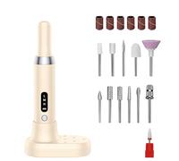 Perceuse électrique rechargeable 15 000 tr/min avec forets à faible bruit facile à utiliser
