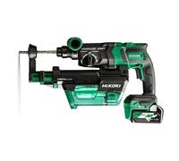 HiKOKI Perforateur DH36DPE 36V 3,2J Brushless Extraction poussière SDS-plus 2x2,5Ah+chargeur+coffret
