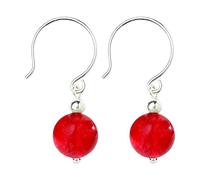 Perceuse Fil Baguier Bijoux Drop Dangle Earrings For Women Teen Secure French Fish Hook Wire .925 Sterling Silver Birthstones More Colors Ensembles Moules Outils Bijoux (B, One Size)