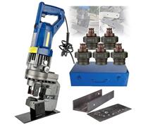 Perceuse Hydraulique Électrique 1300W, 20 Tonnes, 5 Matrices (6.5-20.5mm) | Machine à Poinçonner Portable pour Acier (6mm), Fer, Aluminium, Cuivre (8mm) | Options de Puissance et Modèles Disponibles