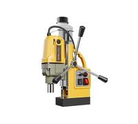 Perceuse Magnétique 1200W Perceuse à Colonne Force 12500N Vitesse Variable Jaune