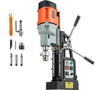 Perceuse magnétique 1500W colonne portable, 13000 N, vitesse 0-600 tr/min, diam. 60 mm.