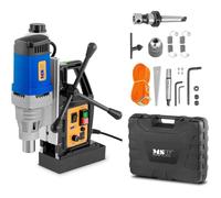 Perceuse Magnétique Carotteuse MSW-MD60-PRO 1680 W 370 tr/min Carottage Max 60 mm Bride Weldon 19 mm