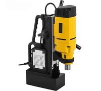 Perceuse magnétique électrique 1200 W 23 mm Perceuse à base magnétique avec noyau magnétique professionnel Perceuse magnétique avec connexion au cou 13500N force magnétique (1200 W)