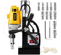 Perceuse Magnétique - VEVOR - 1100W - Diamètre d'Alésage Maximum 40mm - Profondeur d'Alésage Maximale 125mm