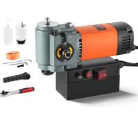 Perceuse magnétique VEVOR, carotteuse 1300 W, perceuse magnétique portable plate avec dispositif de refroidissement et protection contre les surcharges, presse magnétique pour installation d'appareils