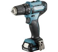 Perceuse Makita DF333DSAE; 12 V; 2x2,0 Ah accu.