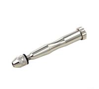 Perceuse manuelle 0,3 à 3,5 mm pour plastique, caoutchouc ambre - Outil d'alésage miniature pour réparation de montres, PCB, perçage, œuvre d'art, sculpture, argent 120 mm