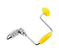 Perceuse manuelle pour le travail du bois avec embouts à changement rapide, construction en acier robuste et prise en main ergonomique, outil de perçage lisse pour le travail du bois