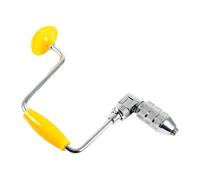 Perceuse manuelle pour le travail du bois avec embouts à changement rapide, construction en acier robuste et poignée ergonomique, opérations d'alésage fluides, équipement de perçage manuel