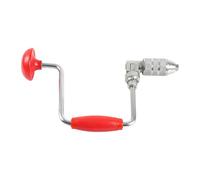 Perceuse manuelle pour le travail du bois avec embouts à changement rapide, construction en acier robuste et poignée ergonomique, opérations d'alésage fluides, perceuse manuelle avec foret à