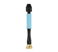 Perceuse manuelle rotative pour le travail du bois et l'ouverture de matériaux souples, plage de serrage 0, 3, 3, 4 mm, avec gaine antidérapante en silicone confortable pour une utilisation stable (B)
