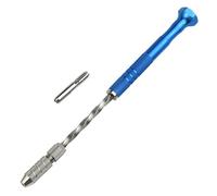 Perceuse manuelle semi-automatique en spirale - Outil rotatif portable pour la fabrication de bijoux, pendentifs, modèles d'argile, petite réparation