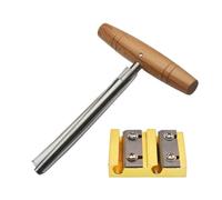 Perceuse manuelle -Sentence vertèbre ensemble de bras de violon à double guitare, 1 26 -Cone Outil de réparation le plus net pour le fabricant de violons Orchestre String Guitars Bass