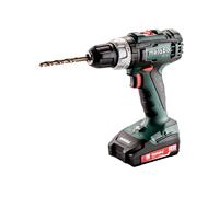 Metabo Perceuse-visseuse sans fil BS 18 L 18V 2x2Ah + chargeur + coffret metaBOX 602321500 G
