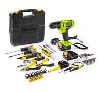 Perceuse + outils électrique - FIELDMANN - FDV 10205-51AR - 51 pièces
