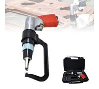 Perceuse pneumatique de soudage par points, outil de soudure par points d'air 1800 tr/min avec 4 forets, outil de réparation automobile essentiel pour la réparation de bosses de tôle sur les voitures