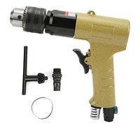 Perceuse pneumatique de type pistolet, perceuse à bois industrielle réversible pneumatique, mandrin de 1/2 pouce, capacité de 13 mm, construction en acier allié KP554N pour le