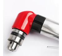 Perceuse pneumatique légère à angle droit mandrin 1,5-10 mm, 1800 tr/min pour perçage dans des espaces restreints, compatible avec les compresseurs d'air standard