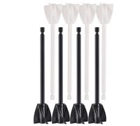 Perceuse pour mélangeur de peinture, 8 pièces, accessoire pour perceuse pour bétonnière, réutilisable, tige hexagonale 1/4