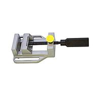 Perceuse Press Vise for perceuse Presse Power Tool Pièces Mini Vice Plat Pinces Bench Collier Outils de réparation Machine à souder(Silver)