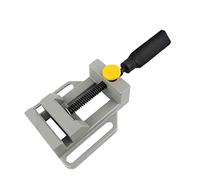 Perceuse Press Vise, Plage de serrage 0-60mm, Remise Release Plateau Plat Banc à plateau Pincette for perceuse électrique, alliage d'aluminium Machine à souder