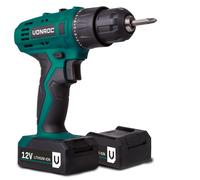 Perceuse sans fil 12V | 2 batteries et chargeur incl.