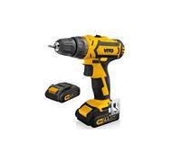 Perceuse sans fil 14,4 V 2 Batteries lithium 2.0Ah Chargeur rapide LED et indicateur de charge VITO