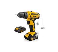 Perceuse sans fil 14,4 V 2 batteries lithium 2 Ah Chargeur rapide 1h LED et indicateur de charge