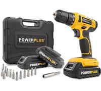 POWERPLUS POWC1061 - Taladro a batería 16v litio